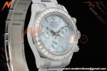 Rolex - Daytona 116576TBR Tungsten Gain Weight Brn Dia/SS I-Blu/Dia 3CF V2 SH4130