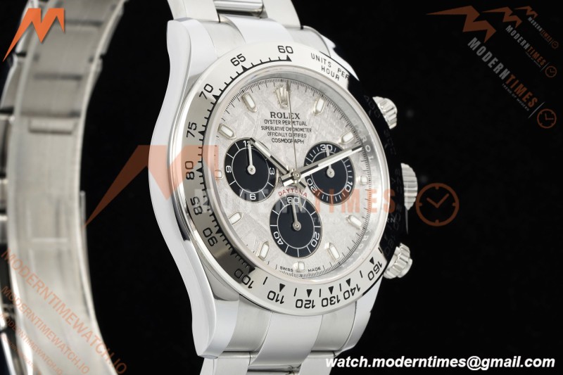 Rolex - Daytona 116509 40mm Tungsten Gain Weight WG/WG Meteorite Dial 3CF V2 SH4130 | 롤렉스 - 데이토나 116509 40mm 텅스텐 게인 웨이트 WG/WG 운석 다이얼 3CF V2 SH4130