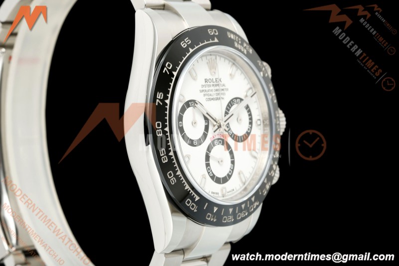 Rolex - Daytona 116500LN 40mm 904L CER SS/SS White 3CF SH4130 | 롤렉스 - 데이토나 116500LN 40mm 904L CER SS/SS 화이트 3CF SH4130