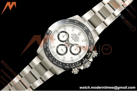 Rolex - Daytona 116500LN 40mm 904L CER SS/SS White 3CF SH4130 | 롤렉스 - 데이토나 116500LN 40mm 904L CER SS/SS 화이트 3CF SH4130