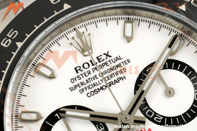 Rolex - Daytona 116500LN 40mm 904L CER SS/SS White 3CF SH4130 | 롤렉스 - 데이토나 116500LN 40mm 904L CER SS/SS 화이트 3CF SH4130