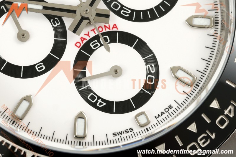 Rolex - Daytona 116500LN 40mm 904L CER SS/SS White 3CF SH4130 | 롤렉스 - 데이토나 116500LN 40mm 904L CER SS/SS 화이트 3CF SH4130