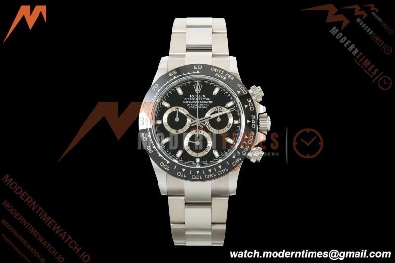 Rolex - Daytona 116500LN 40mm 904L CER SS/SS Black 3CF SH4130