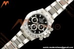 Rolex - Daytona 116520 40mm 904L SS/SS Blk/Stk 3CF SH4130