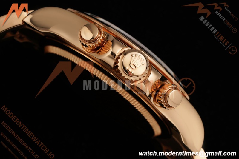 Rolex - Daytona 126505 40mm Gain Weight RG/RG Choco/Blk/Stk QF V6 SH4131