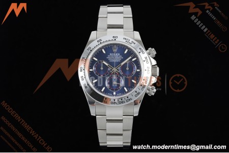 Rolex - Daytona 126509 40mm Gain Weight WG/WG Blu/Stk QF V6 SH4131
