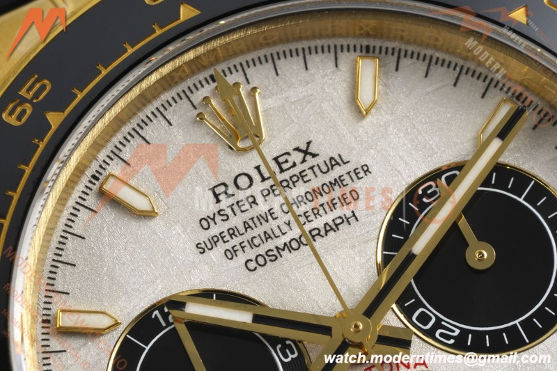 Rolex - Daytona 126518LN 40mm Gain Weight CER/YG/RU Grey/Blk Meteorite Dial QF V10 SH4131 | 롤렉스 - 데이토나 126518LN 40mm 게인 웨이트 CER/YG/RU 그레이/블랙 운석 다이얼 QF V10 SH4131