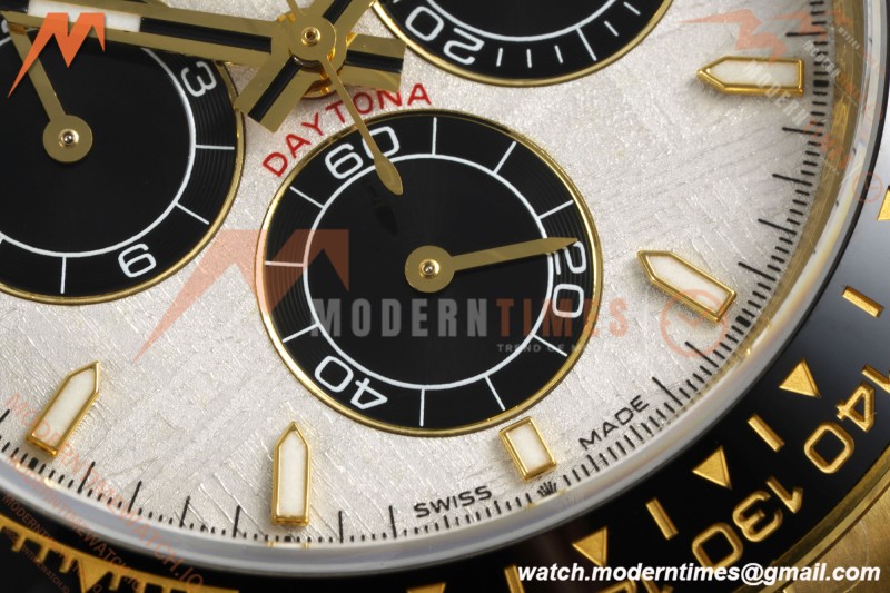Rolex - Daytona 126518LN 40mm Gain Weight CER/YG/RU Grey/Blk Meteorite Dial QF V10 SH4131 | 롤렉스 - 데이토나 126518LN 40mm 게인 웨이트 CER/YG/RU 그레이/블랙 운석 다이얼 QF V10 SH4131