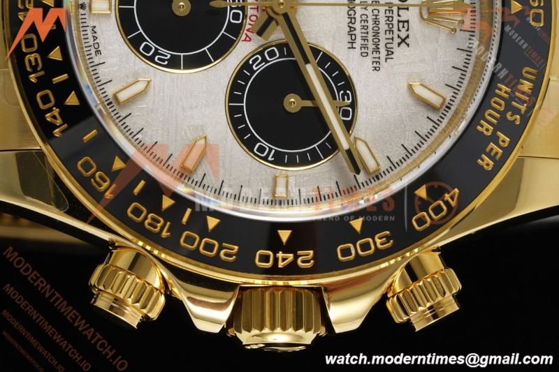 Rolex - Daytona 126518LN 40mm Gain Weight CER/YG/RU Grey/Blk Meteorite Dial QF V10 SH4131 | 롤렉스 - 데이토나 126518LN 40mm 게인 웨이트 CER/YG/RU 그레이/블랙 운석 다이얼 QF V10 SH4131