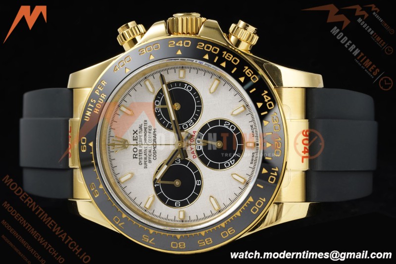 Rolex - Daytona 126518LN 40mm Gain Weight CER/YG/RU Grey/Blk Meteorite Dial QF V10 SH4131 | 롤렉스 - 데이토나 126518LN 40mm 게인 웨이트 CER/YG/RU 그레이/블랙 운석 다이얼 QF V10 SH4131
