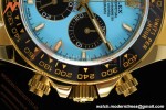 Rolex - Daytona 126518LN 40mm Gain Weight CER/YG/RU Blu/Blk Turquoise Dial QF V10 SH4131