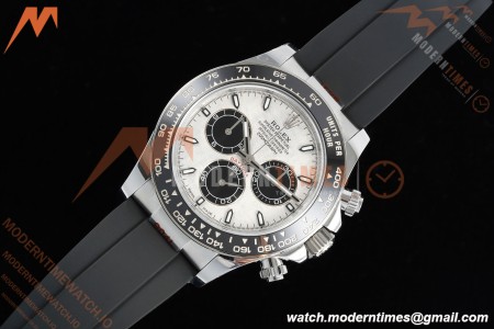 Rolex - Daytona 126519LN 40mm Gain Weight CER/WG/RU Grey/Blk/Stk Meteorite Dial QF V10 SH4131