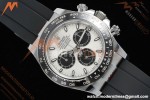 Rolex - Daytona 126519LN 40mm Gain Weight CER/WG/RU Grey/Blk/Stk Meteorite Dial QF V10 SH4131 | 롤렉스 - 데이토나 126519LN 40mm 게인 웨이트 CER/WG/RU 그레이/블랙/스틸 운석 다이얼 QF V10 SH4131