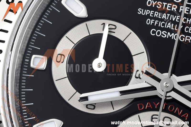 Rolex - Daytona 116520 40mm 904L SS/SS Blk/Stk VSF DD4130
