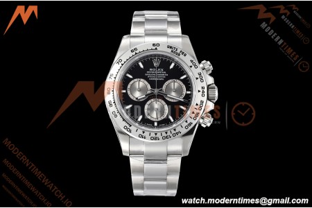 Rolex - Daytona 126509 40mm Tungsten Gain Weight SS/SS Blk/Silv/Stk VSF DD4131