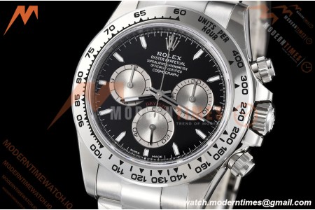 Rolex - Daytona 126509 40mm Tungsten Gain Weight SS/SS Blk/Silv/Stk VSF DD4131