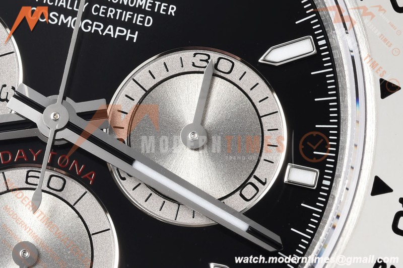 Rolex - Daytona 126509 40mm Tungsten Gain Weight SS/SS Blk/Silv/Stk VSF DD4131 | 롤렉스 - 데이토나 126509 40mm 텅스텐 게인 웨이트 SS/SS 블랙/실버/스틸 VSF DD4131