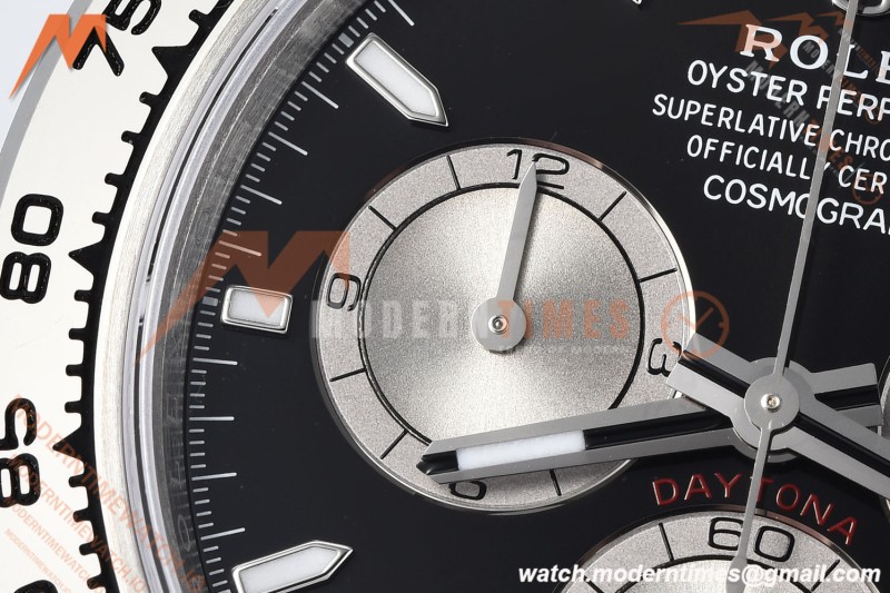 Rolex - Daytona 126509 40mm Tungsten Gain Weight SS/SS Blk/Silv/Stk VSF DD4131 | 롤렉스 - 데이토나 126509 40mm 텅스텐 게인 웨이트 SS/SS 블랙/실버/스틸 VSF DD4131