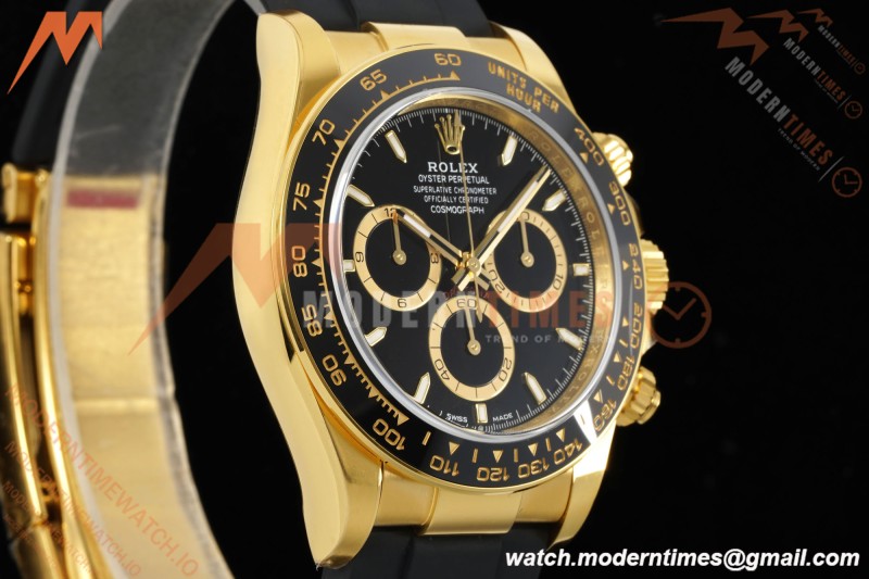Rolex - Daytona 126518LN 40mm Gain Weight CER/YG/RU Blk/Stk VSF V2 DD4131