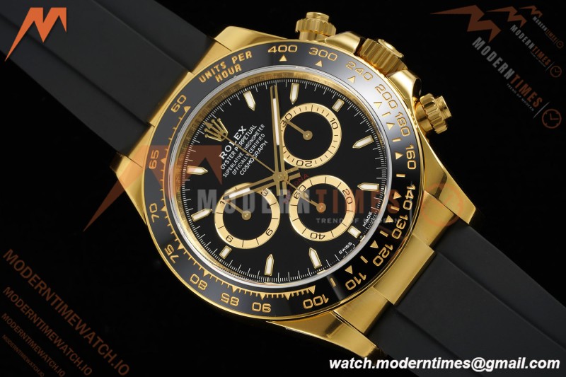 Rolex - Daytona 126518LN 40mm Gain Weight CER/YG/RU Blk/Stk VSF V2 DD4131