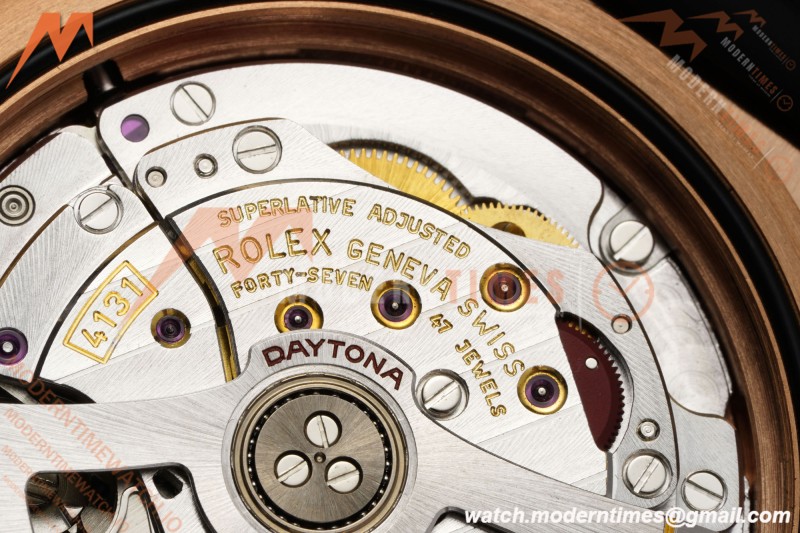 Rolex - Daytona 126515LN 40mm Gain Weight CER/RG/RU Blk/RG/Stk VSF V2 DD4131