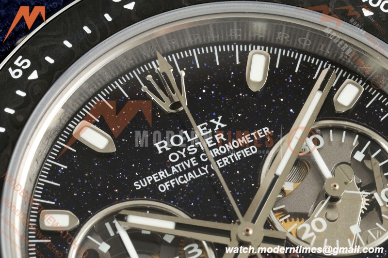 Rolex - DIW Ventura Daytona Artisans De Genève Stainless SS/NY Blue Stars ADGF SA4130