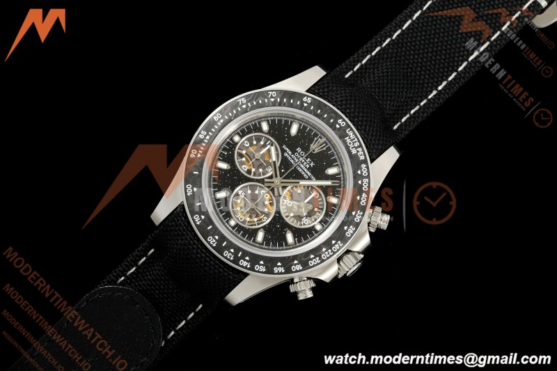 Rolex - DIW Ventura Daytona Artisans De Genève Stainless SS/NY Black Stars ADGF SA4130 | 롤렉스 - DIW 벤추라 데이토나 아티장 드 제네브 스테인리스 스틸/NY 블랙 스타 ADGF SA4130