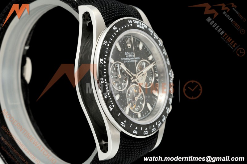 Rolex - DIW Ventura Daytona Artisans De Genève Stainless SS/NY Black Stars ADGF SA4130 | 롤렉스 - DIW 벤추라 데이토나 아티장 드 제네브 스테인리스 스틸/NY 블랙 스타 ADGF SA4130