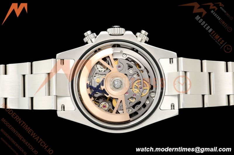 Rolex - DIW Ventura Daytona Artisans De Genève Stainless SS/SS Black Stars ADGF SA4130 | 롤렉스 - DIW 벤추라 데이토나 아티장 드 제네브 스테인리스 스틸/SS 블랙 스타 ADGF SA4130