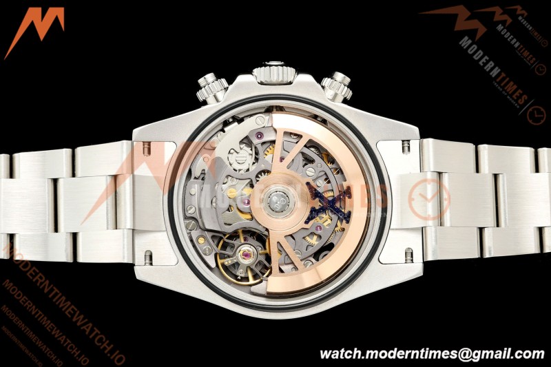 Rolex - DIW Ventura Daytona Artisans De Genève Stainless SS/SS Black Stars ADGF SA4130 | 롤렉스 - DIW 벤추라 데이토나 아티장 드 제네브 스테인리스 스틸/SS 블랙 스타 ADGF SA4130