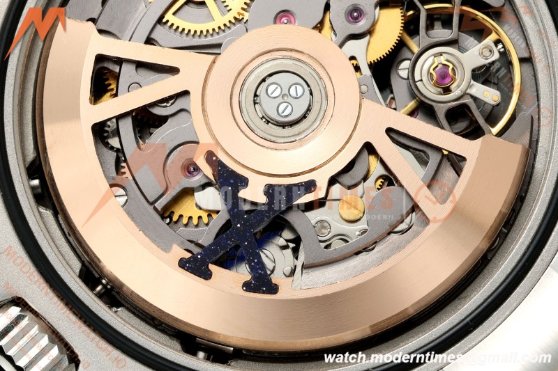 Rolex - DIW Ventura Daytona Artisans De Genève Stainless SS/SS Black Stars ADGF SA4130 | 롤렉스 - DIW 벤추라 데이토나 아티장 드 제네브 스테인리스 스틸/SS 블랙 스타 ADGF SA4130