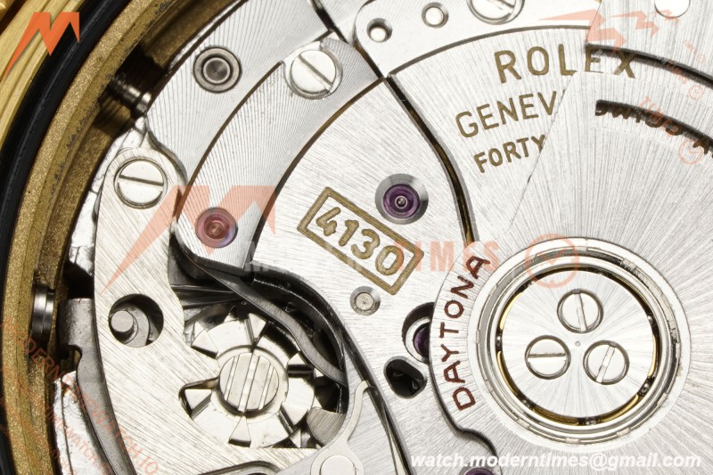 Rolex - Daytona 116518LN 40mm Gain Weight CER/YG/RU Blk/Gold/Dia QF V11 SH4130