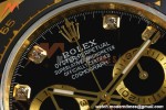 Rolex - Daytona 116518LN 40mm Gain Weight CER/YG/RU Blk/Gold/Dia QF V11 SH4130