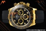 Rolex - Daytona 116518LN 40mm Gain Weight CER/YG/RU Blk/Gold/Dia QF V11 SH4130