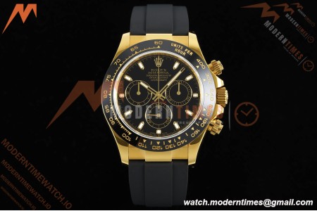 Rolex - Daytona 116518LN 40mm Gain Weight CER/YG/RU Blk/Stk QF V11 SH4130 | 롤렉스 - 데이토나 116518LN 40mm 게인 웨이트 CER/YG/RU 블랙/스틸 QF V11 SH4130