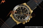 Rolex - Daytona 116518LN 40mm Gain Weight CER/YG/RU Blk/Stk QF V11 SH4130