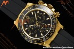 Rolex - Daytona 116518LN 40mm Gain Weight CER/YG/RU Blk/Stk QF V11 SH4130
