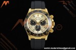 Rolex - Daytona 116518LN 40mm Gain Weight CER/YG/RU Gold/Blk/Stk QF V11 SH4130
