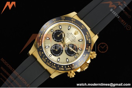 Rolex - Daytona 116518LN 40mm Gain Weight CER/YG/RU Gold/Blk/Stk QF V11 SH4130 | 롤렉스 - 데이토나 116518LN 40mm 게인 웨이트 CER/YG/RU 골드/블랙/스틸 QF V11 SH4130