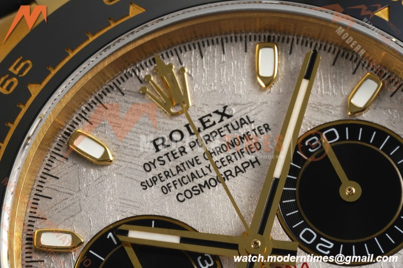 Rolex - Daytona 116518LN 40mm Tungsten Gain Weight YG/RU Meteorite Dial QF V11 SH4130