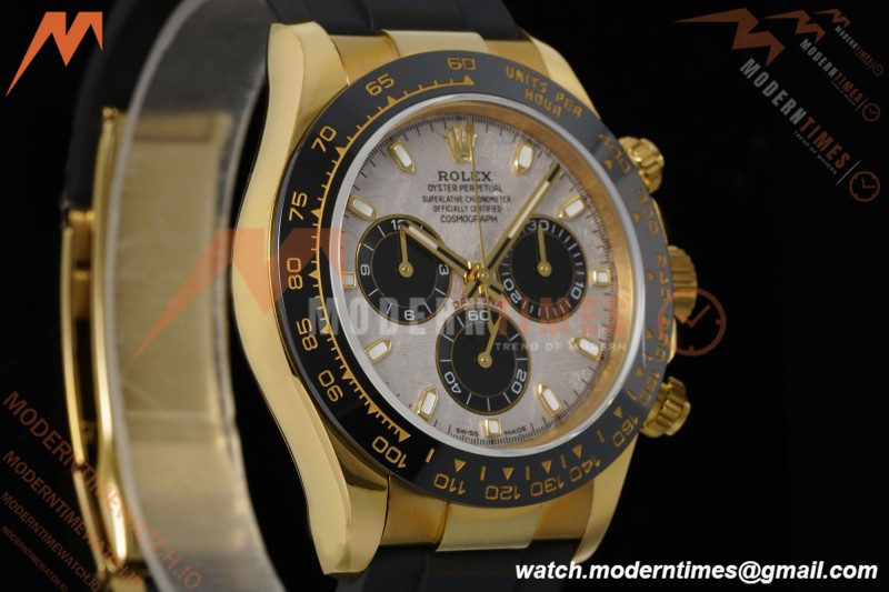 Rolex - Daytona 116518LN 40mm Tungsten Gain Weight YG/RU Meteorite Dial QF V11 SH4130