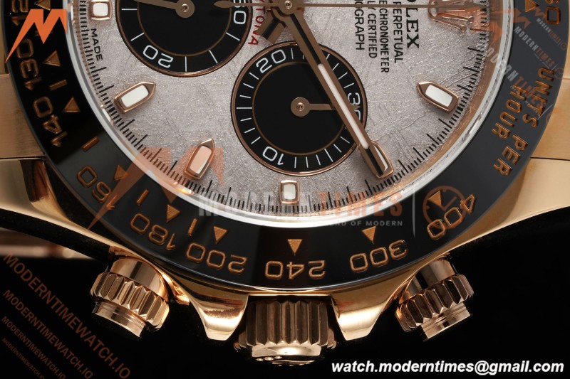Rolex - Daytona 116515LN 40mm Tungsten Gain Weight RG/RU Meteorite Dial QF V11 SH4130