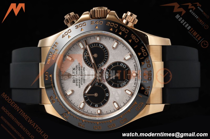 Rolex - Daytona 116515LN 40mm Tungsten Gain Weight RG/RU Meteorite Dial QF V11 SH4130