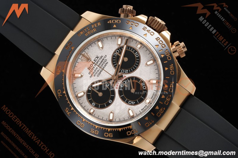 Rolex - Daytona 116515LN 40mm Tungsten Gain Weight RG/RU Meteorite Dial QF V11 SH4130