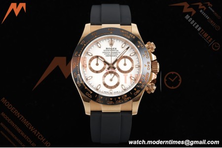 Rolex - Daytona 116515LN 40mm Tungsten Gain Weight RG/RU White Dial QF V11 SH4130 | 롤렉스 - 데이토나 116515LN 40mm 텅스텐 게인 웨이트 RG/RU 화이트 다이얼 QF V11 SH4130