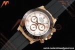 Rolex - Daytona 116515LN 40mm Tungsten Gain Weight RG/RU White Dial QF V11 SH4130 | 롤렉스 - 데이토나 116515LN 40mm 텅스텐 게인 웨이트 RG/RU 화이트 다이얼 QF V11 SH4130