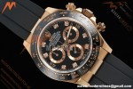 Rolex - Daytona 116515LN 40mm Tungsten Gain Weight RG/RU Blk/Dia QF V11 SH4130