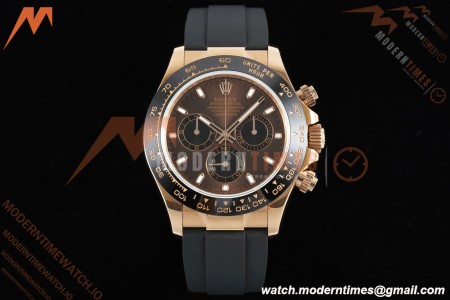 Rolex - Daytona 116515LN 40mm Tungsten Gain Weight RG/RU Brn/Blk/Stk QF V11 SH4130