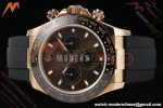 Rolex - Daytona 116515LN 40mm Tungsten Gain Weight RG/RU Brn/Blk/Stk QF V11 SH4130