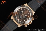 Rolex - Daytona 116515LN 40mm Tungsten Gain Weight RG/RU Brn/Blk/Stk QF V11 SH4130